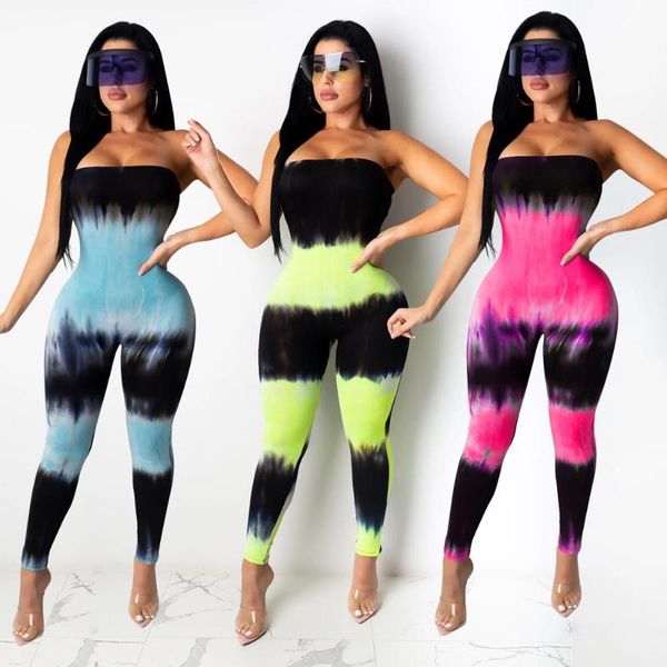 

мода sexy лета женщин комбинезон женский без бретелек rompers halo dye bodycon bodysuit тощий женщины уличная комбинезоны костюм для подвижн, Black;white