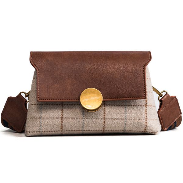 

ins leisure time luxury bag woman joker broadband concise single shoulder chic oblique satchel temperament goddess handbags