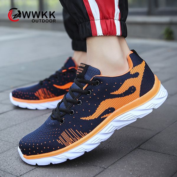 

wwkk shoes man breathable running shoes for men sneakers autumn outdoor sports professional training brand