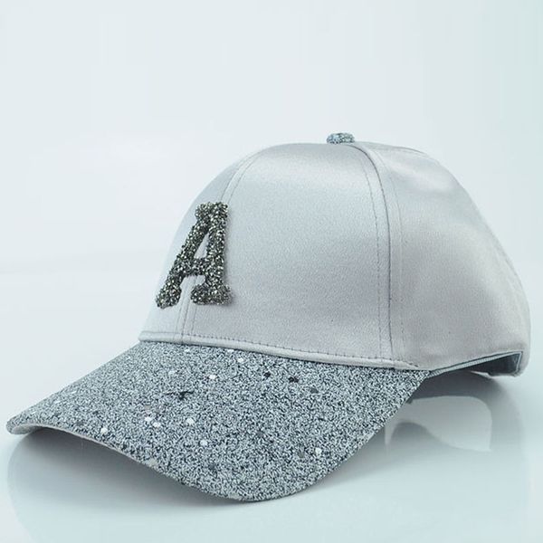 

женской cap rhinestone пришивания письмо бейсболки летних девушки женский snapback hip hop caps регулируемые вс hat, Blue;gray