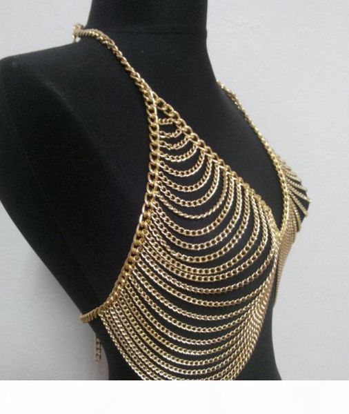 

сексуальные женщины талии ювелирных изделий цепи сетка тело цепь бюстгальтер кристалл v body, Silver