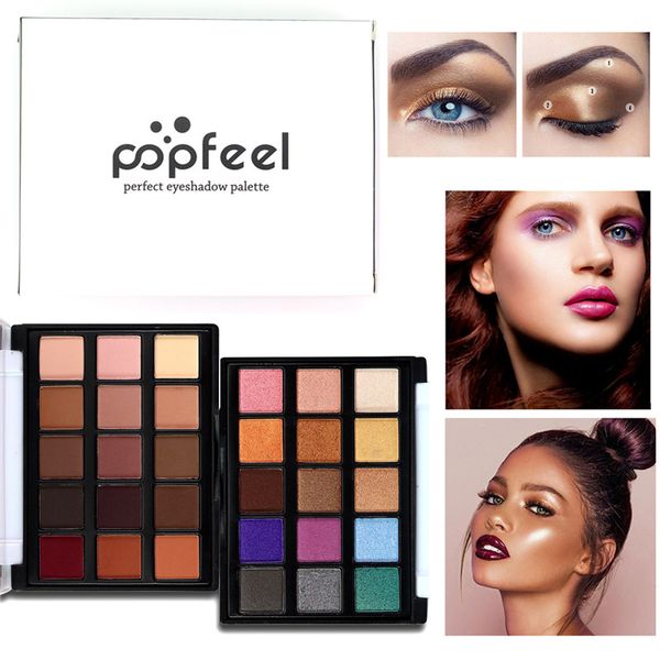 

new arrival charming eyeshadow 15 colors palette make up palette matte shimmer pigmented eye shadow powder makeup cosmetics