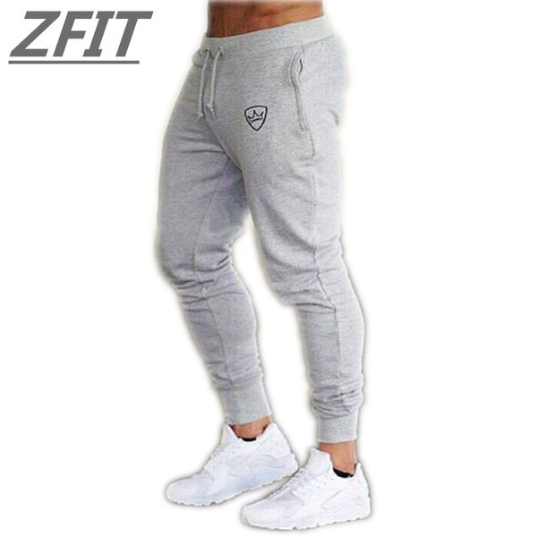 

2019 new jogging pants men fitness joggers running pants men training sport leggings sportswear sweatpants bodybuilding tights, Black;blue