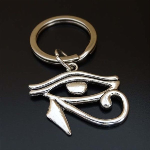 

3 pcs eye of ra keychain eye of ra pendant charm gift horus keychain horus gift egyptian god, Silver