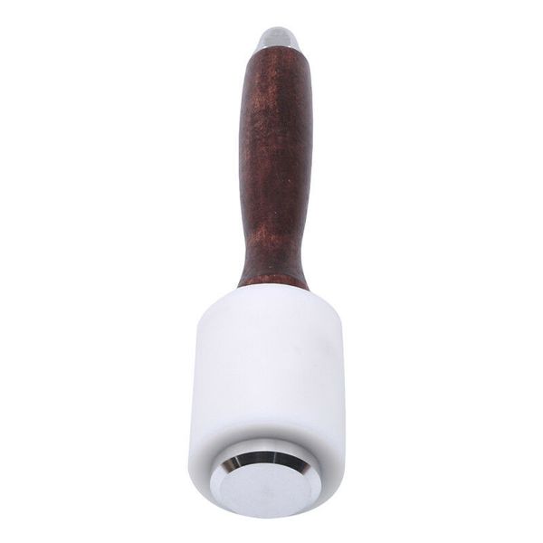 

2019 new wooden handle leather cutting stamping hammer carving mallet nylon craft tool wooden handle leather cutting punch