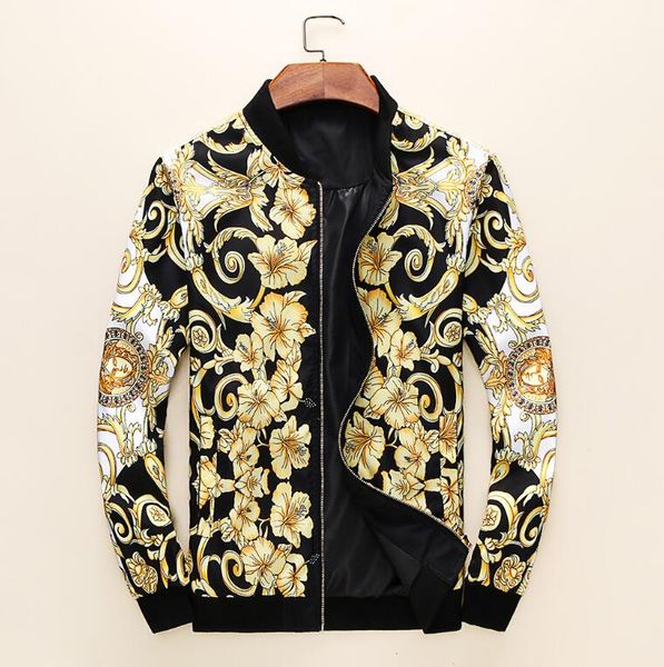 

2019 мужская куртка новых горячих мужчин поло куртки и фуфайки осени зимы вскользь medusa вскользь мужская куртка бесплатная доставка 10, Black;brown