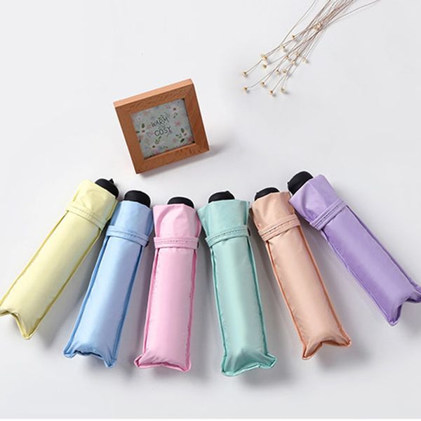 

stylish double anti uv umbrella rain women floding kids mini pocket sunny umbrella men windproof payung rain umbrellas uby026