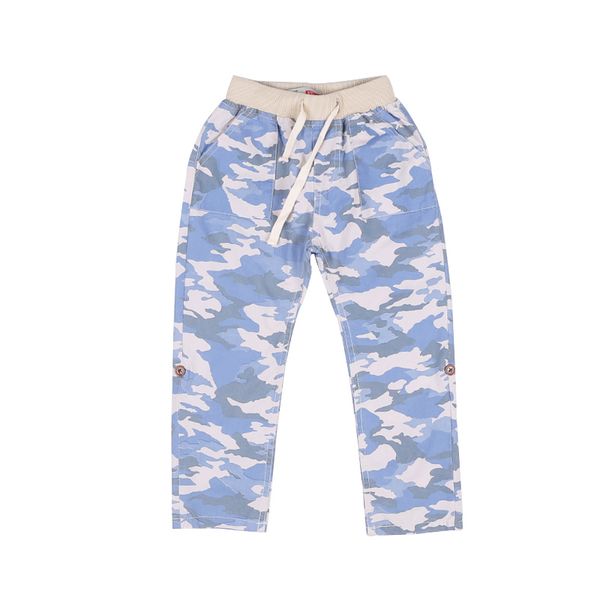 

new spring and autumn boys baby camouflage lace trousers specials thin pants kids clothes, Blue