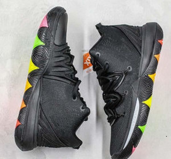 

concepts x kyrie 5 graffiti keep sue fresh new black 1 basketball shoes blue men sneaker sports sneakers 40-46