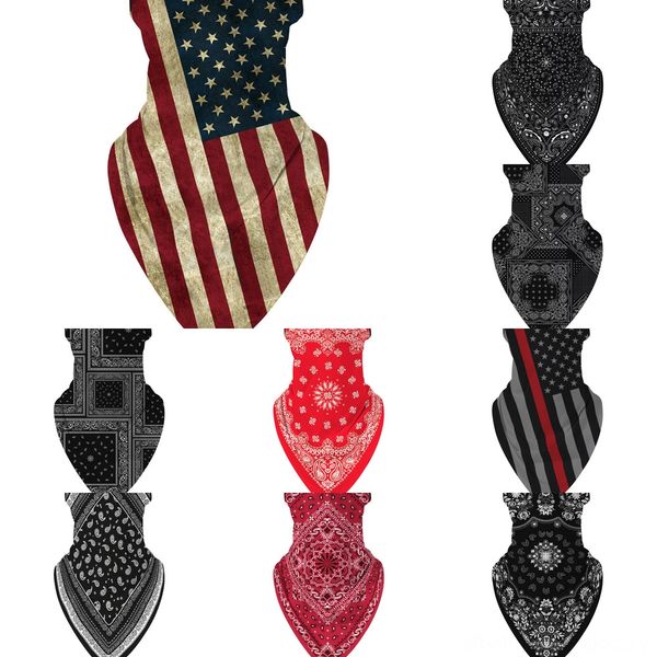 

fcat9 shipping mask gaiter tube with filter pocket tube bandana motorcycle mask half face bandana scarf headwear magic scarf neck, Black