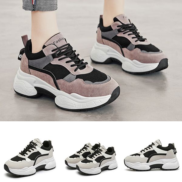 

женщины молодежь девушка моды running спорт серый черный grown non марка лучшее качество беговая sneaker размер 35-40, White;red