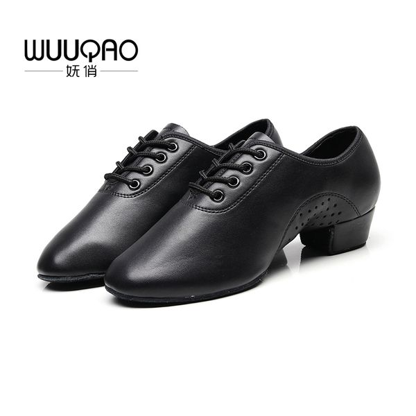 

wuuqao 2019 adult,children's latin dance shoes men's and women's jazz shoes practice dance oxford cloth and cowhide