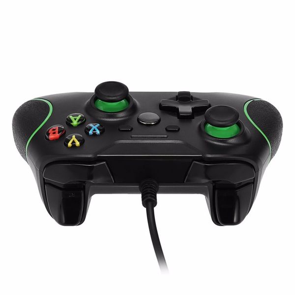 Freeshipping design usb wired substituição de backup controlador de jogo joystick para xboxone choque de vibração