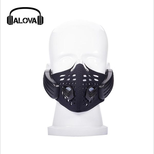 

alova bone conduction headphones bluetooth v4.0 wireless earphones sports riding masks dustproof stereo portable perfect design