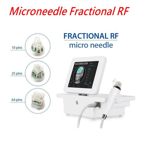 Fraksiyonel RF Mikro İğne Makinesi Yüz Vücut Mikro İğne Terapisi Yüz Germe Kırışıklık Yara İzi Kaldırma Cilt Bakımı Altın Mikro İğne ABD/AB/İngiltere/AU/Fiş