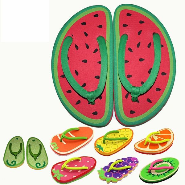 

women's shoes summer home non-slip fruit sandals flat slippers for women platform slippers beach flip flops women, Black