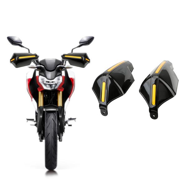 

1 pair universal motorcycle hand guard handle protector shield windproof handlebar handguards protection gear