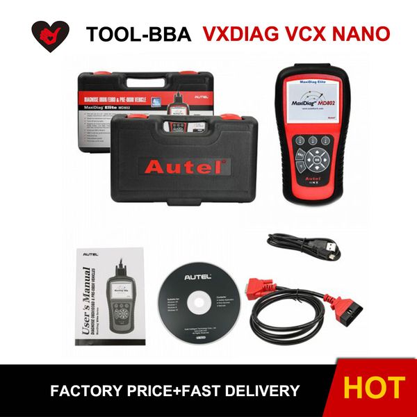

maxidiag elite md802 for 4 system with datastream model engine,transmission,abs and airbag code scanner