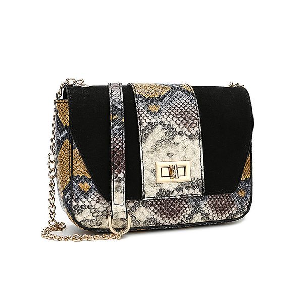 

змея кожи шаблон сумка crossbody сумка для женщин 2020 кожаных сумок 2020 болса feminina урожай женщина плечо кошелька