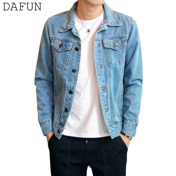 

blue denim jacket men streetwear jean jacket coat spring autumn hip hop coats casual outerwear casaco masculino plus size, Black;brown