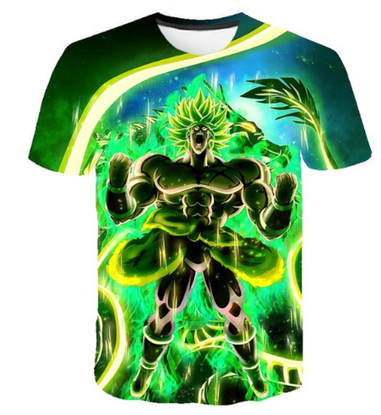 

2019 новые моды dragon ball супер броли 3d футболки мальчики весенние топы летние тройники мужчины женщины с коротким рукавом японского аним, White;black