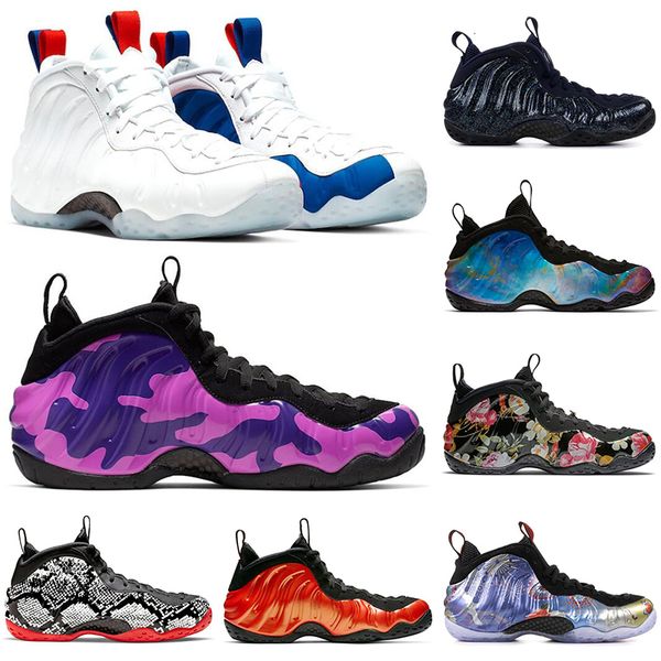 

fashion foam one penny hardaway men basketball shoes vandalized usa big-bang purple camo alternate galaxy mens trainers sports sneakers