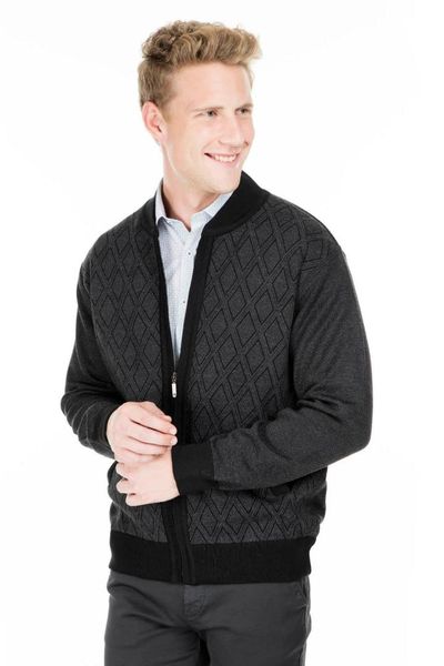 

men's jackets buratti sweater coat male 518deshy, Black;brown