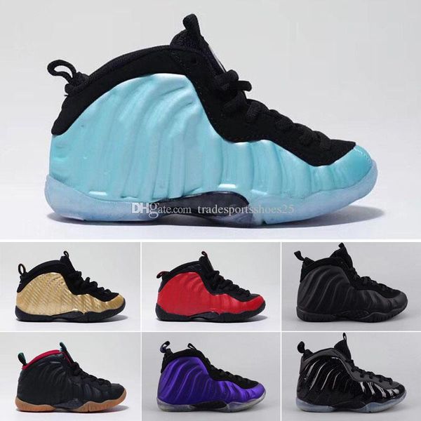 

Kid penny hardaway foam one ba ketball hoe boy purple i landgreen port girl foampo ite neaker for child children athletic teenage