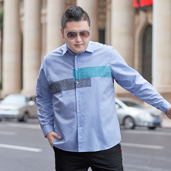 

plus size 8xl 7xl 6xl men shirt long sleeve shirts printing men dress large 7xl 6xl social shirts clothing streetwear 145kg, White;black