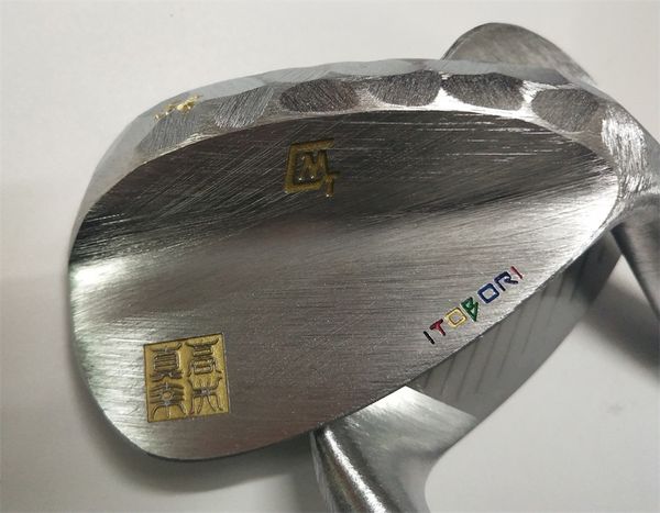 

itobori silver color wedge head forged carbon steel golf wedge head wood iron putter gold clubs