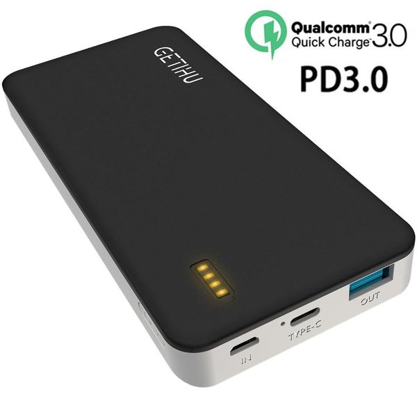 

iniu 18w pd3.0 power bank portable charger type c powerbank for iphone xiaomi mi phone poverbank charging external battery pack