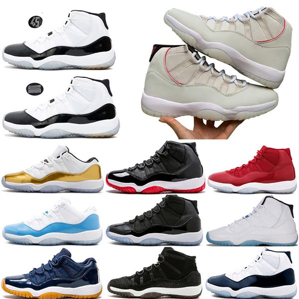 

jumpman 11 platinum tint concord 45 23 for mens womens basketball shoes win like 96 bred high low brand sneakers trainers us5.5-13