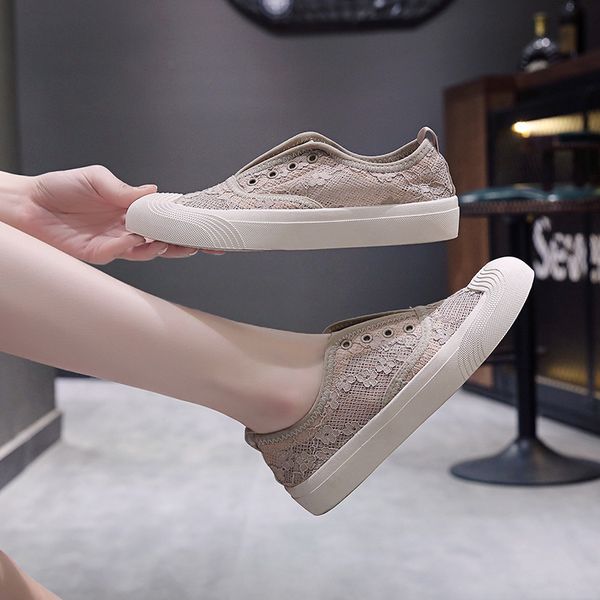 

all-match breathable flat sandal shoe comfort shoes for women sandals strappy heels suit female beige 2020 women's, Black