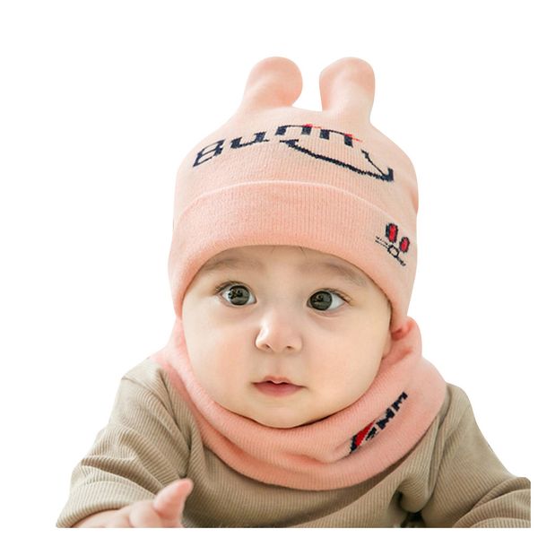 

newborn kids baby hat boy girl pom winter spring autumn warm knit baby cap crochet beanie+scarf set accessories czapka, Yellow