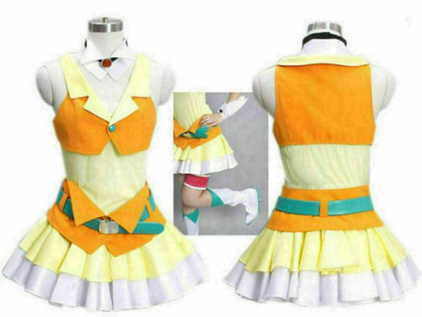 

new vocaloid gumi costume cosplay dress, Black;red