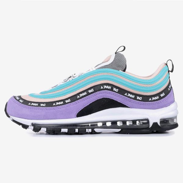 

fashion designer mens running shoes stock x women outdoor undefeated 97 triple white black laser fuchsia 97s trainers sports sneakers 12s