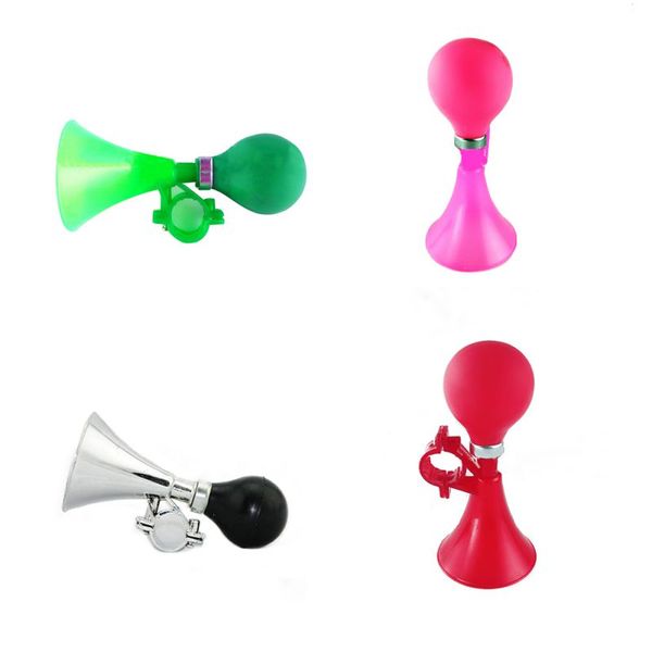 

велосипед давление труба белл супер громкий силиконовые пластиковый air horn для кида руля велосипеда