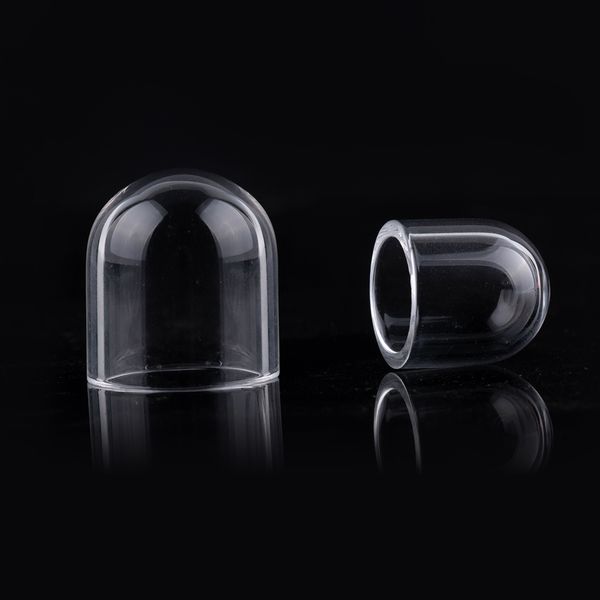 Acessórios para fumantes 17mm 22mm Od quartzo redondo inserção de fundo para 10 mm de 14 mm 18mm machos machos planos de vidro de vidro de vidro de vidro de vidro de vidro