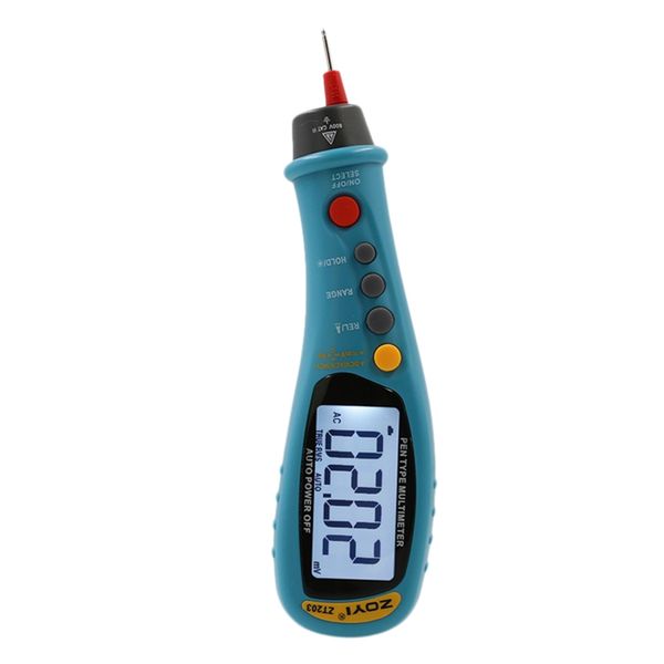 Freeshipping portátil tipo caneta multímetro digital True RMS NCV 6000 Conde eletrônico Clamp Meter amperímetro voltímetro Ommetros Isolamento