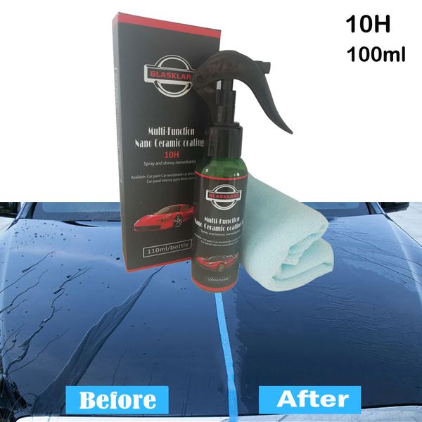 

car multi-purpose brilliaire ceramic coat 100ml super hydrophobic glass coating #6dpy