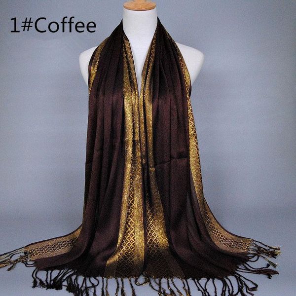 

scarves & wraps for women 2019 brand new fashion pashmina national cotton gold yarn tassels shawls wholesale lsf101, Blue;gray