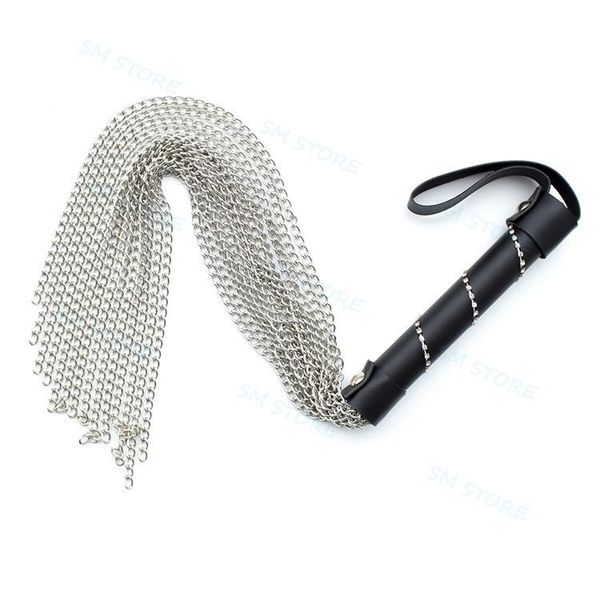 

whip steel fetish toy chain au54 kinky roleplay handle flogger crops restriant queen mdnsd