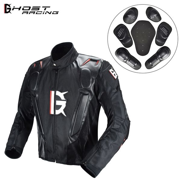 

ghost racing motorcycle jacket motorbike riding jacket windproof motorcycle full body protective gear armor winter moto clothing