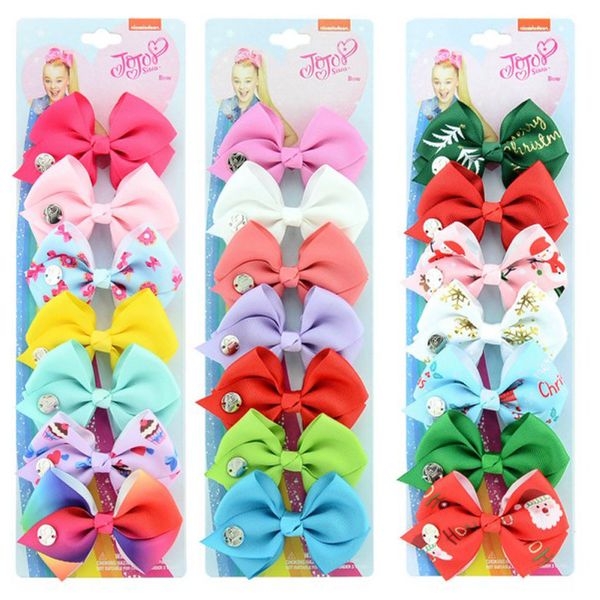 2019 Free Dhl Christmas Style Hair Clip Bowknot Bobby Pins