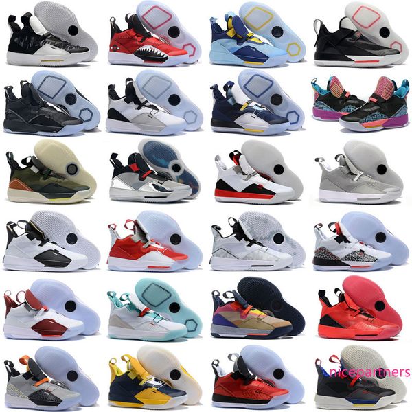 

2019 new 33 mens outdoor shoes 33s pe future flight guo ailun tech pack visible utility blackout xxxiii men sports sneakers 7-12
