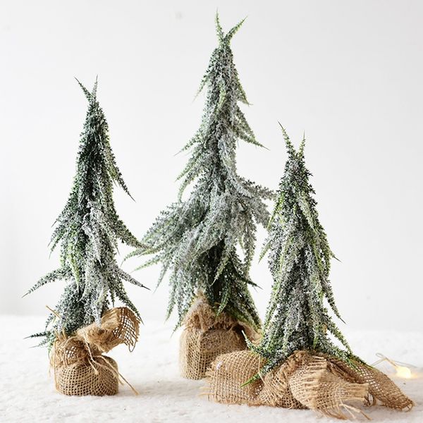 

2020 new year christmas tree table decoration artificial tablemini xmas tree decorations miniature