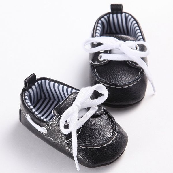 

romirus fashion casual newborn baby boy kid pu leather first walkers shoes crib soft soled children loafer prewalkers shoe