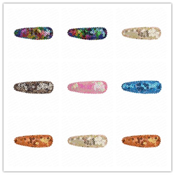 

girls mermaid sequins barrettes cute colorful hairpin accessories rainbow bb hair clips for kids gift bangs hairpin hair accessories e4704, Slivery;white
