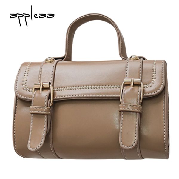 

crossbody bag 2019fashion lady retro thick line belt solid color wild shoulder bag messenger bandolera