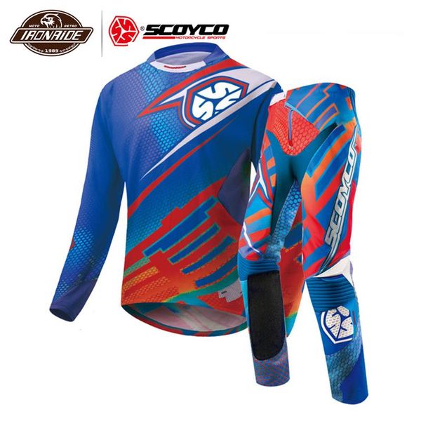 

clearance scoyco professional motocross jacket men motorcycle jacket summer suit motorcycle jersey racing t-shirt clothing#